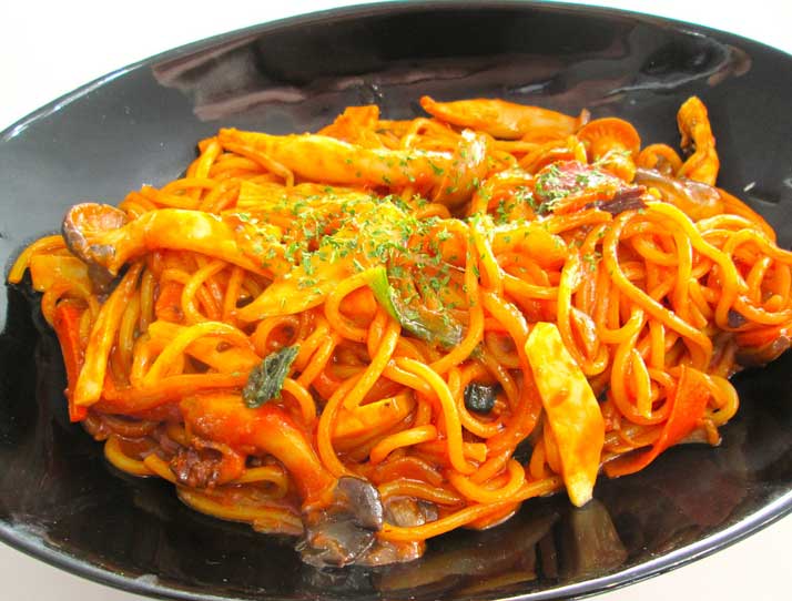 信州きのこのナポリタン-1,300円